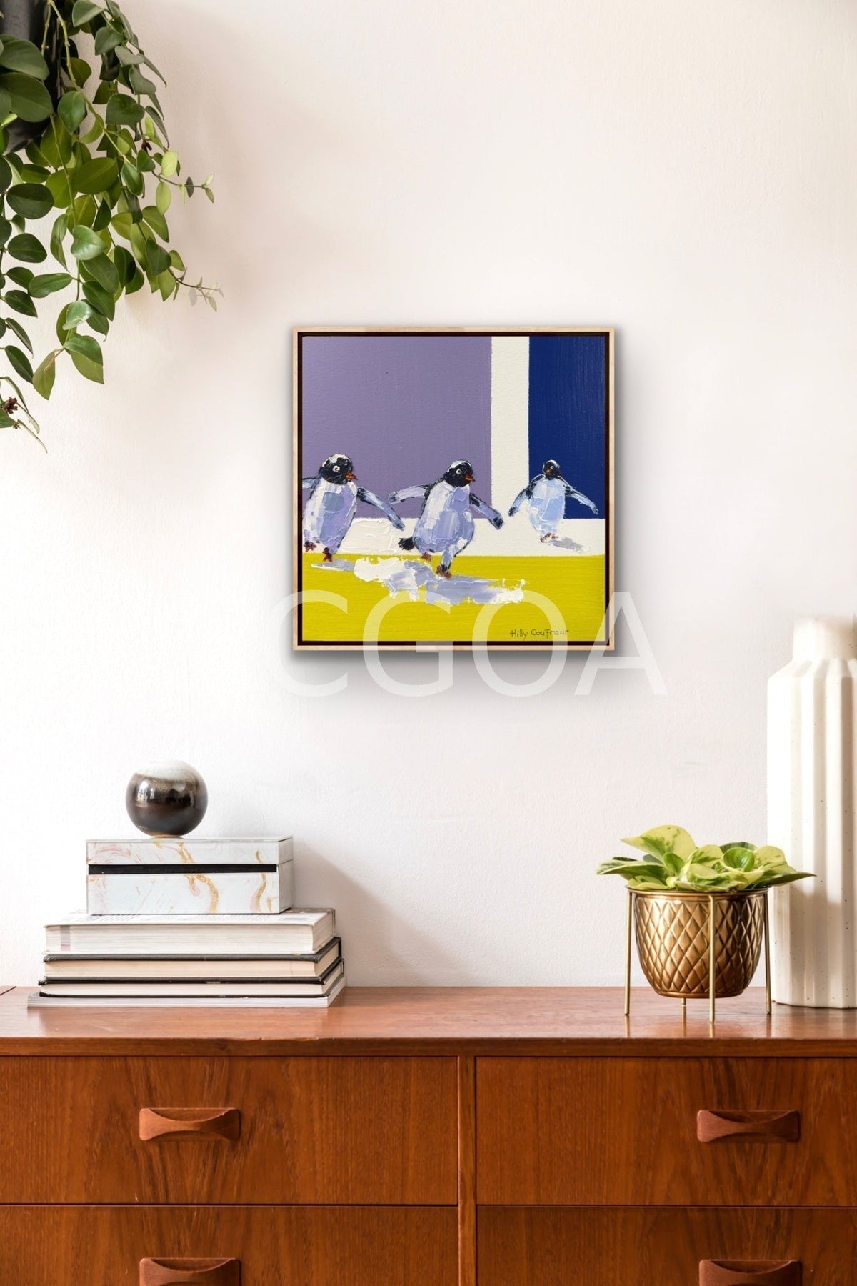 Penguin Parade 2 - Gold Coast Gallery Of ArtHilly Coufreur