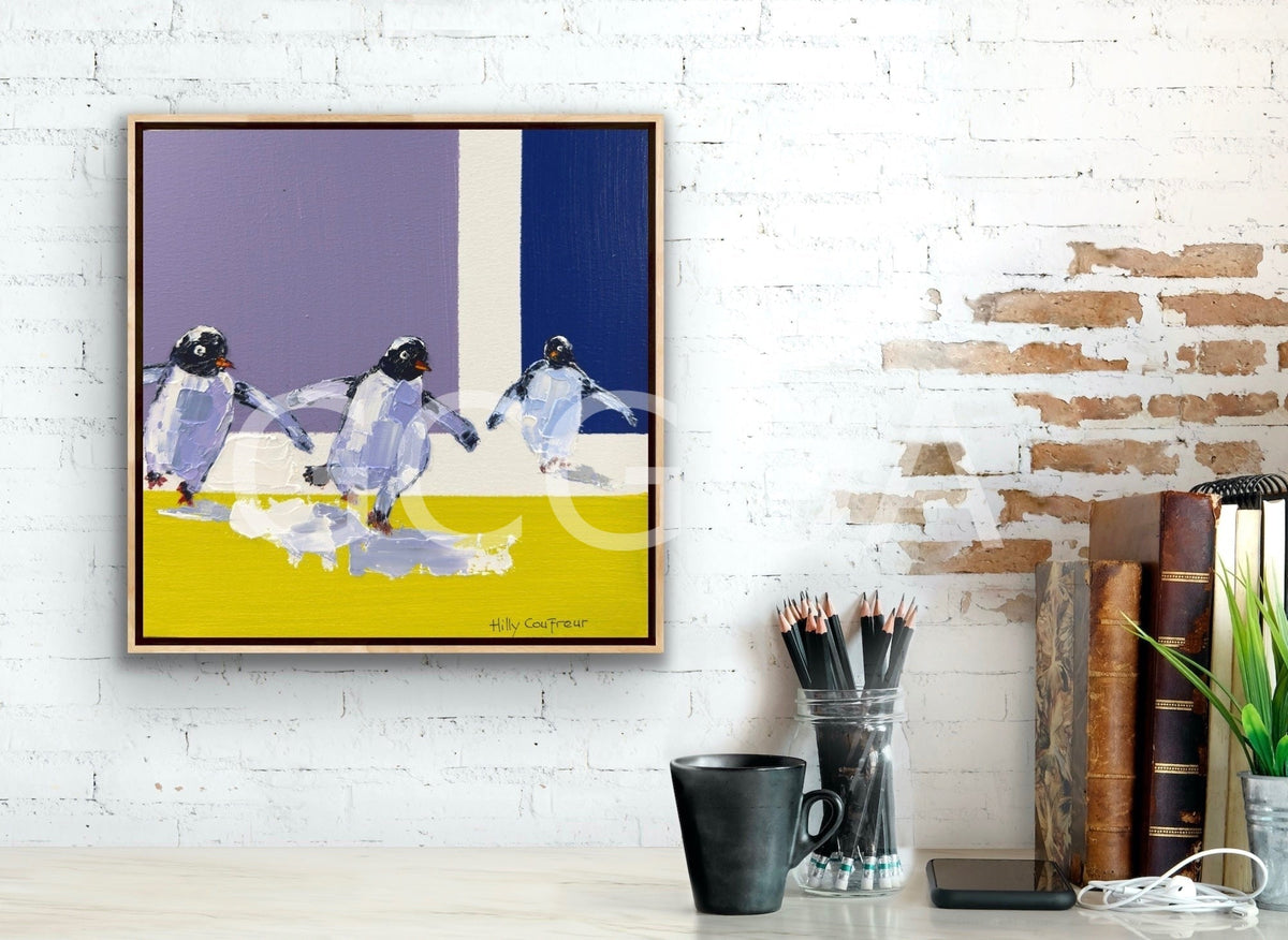 Penguin Parade 2 - Gold Coast Gallery Of ArtHilly Coufreur