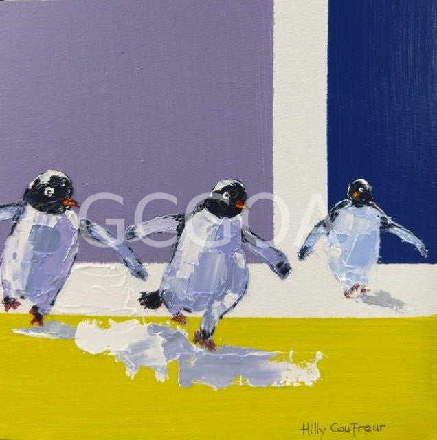 Penguin Parade 2 - Gold Coast Gallery Of ArtHilly Coufreur
