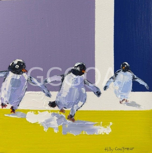 Penguin Parade 2 - Gold Coast Gallery Of ArtHilly Coufreur