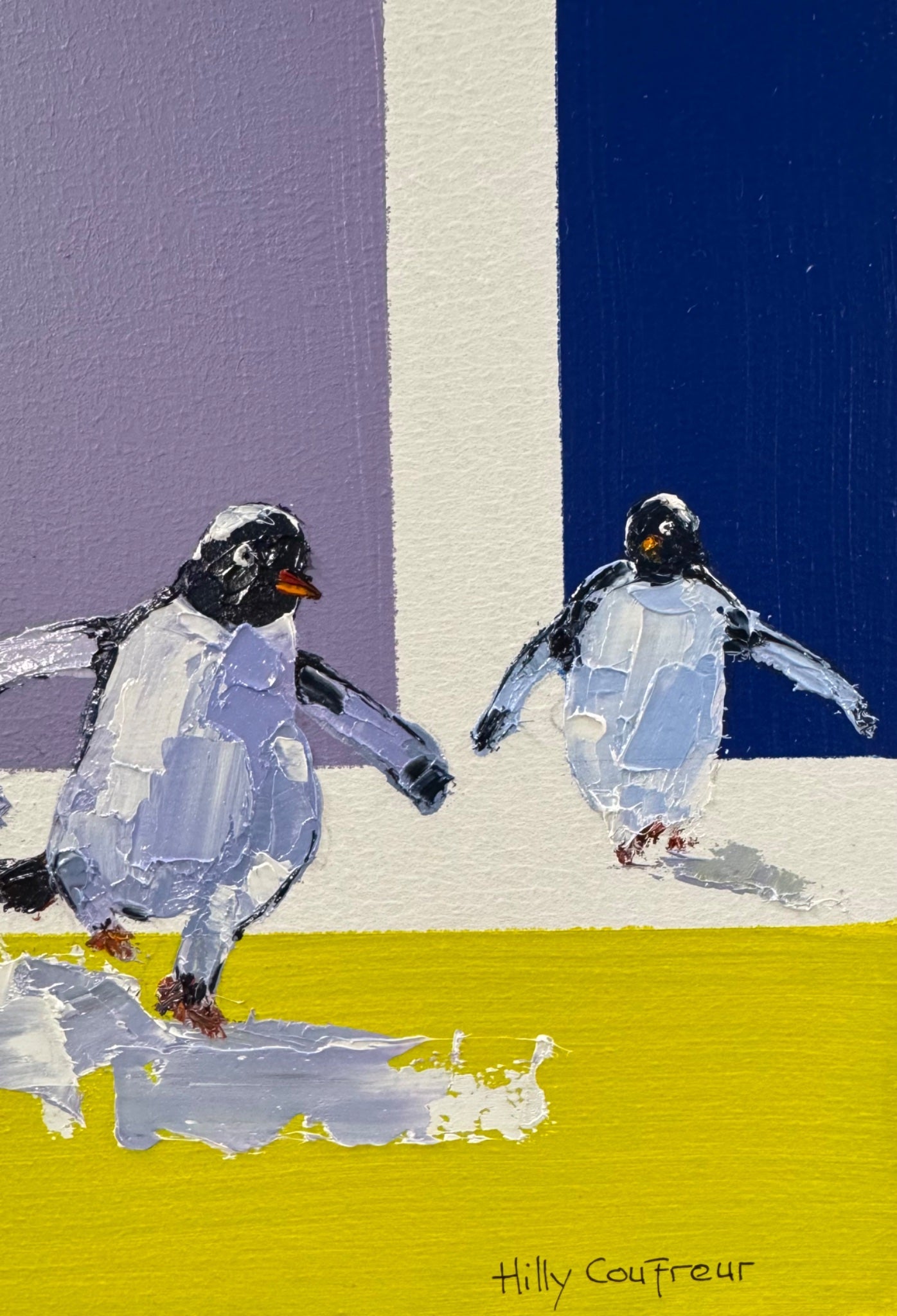 Penguin Parade 2 - Gold Coast Gallery Of ArtHilly Coufreur