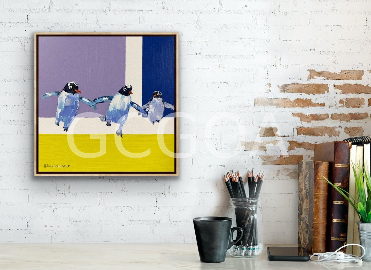 Penguin Parade - Gold Coast Gallery Of ArtHilly Coufreur