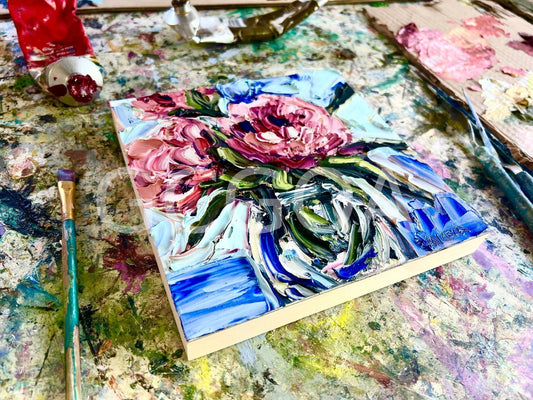 Peonies - Gold Coast Gallery Of ArtAngela Hawkey