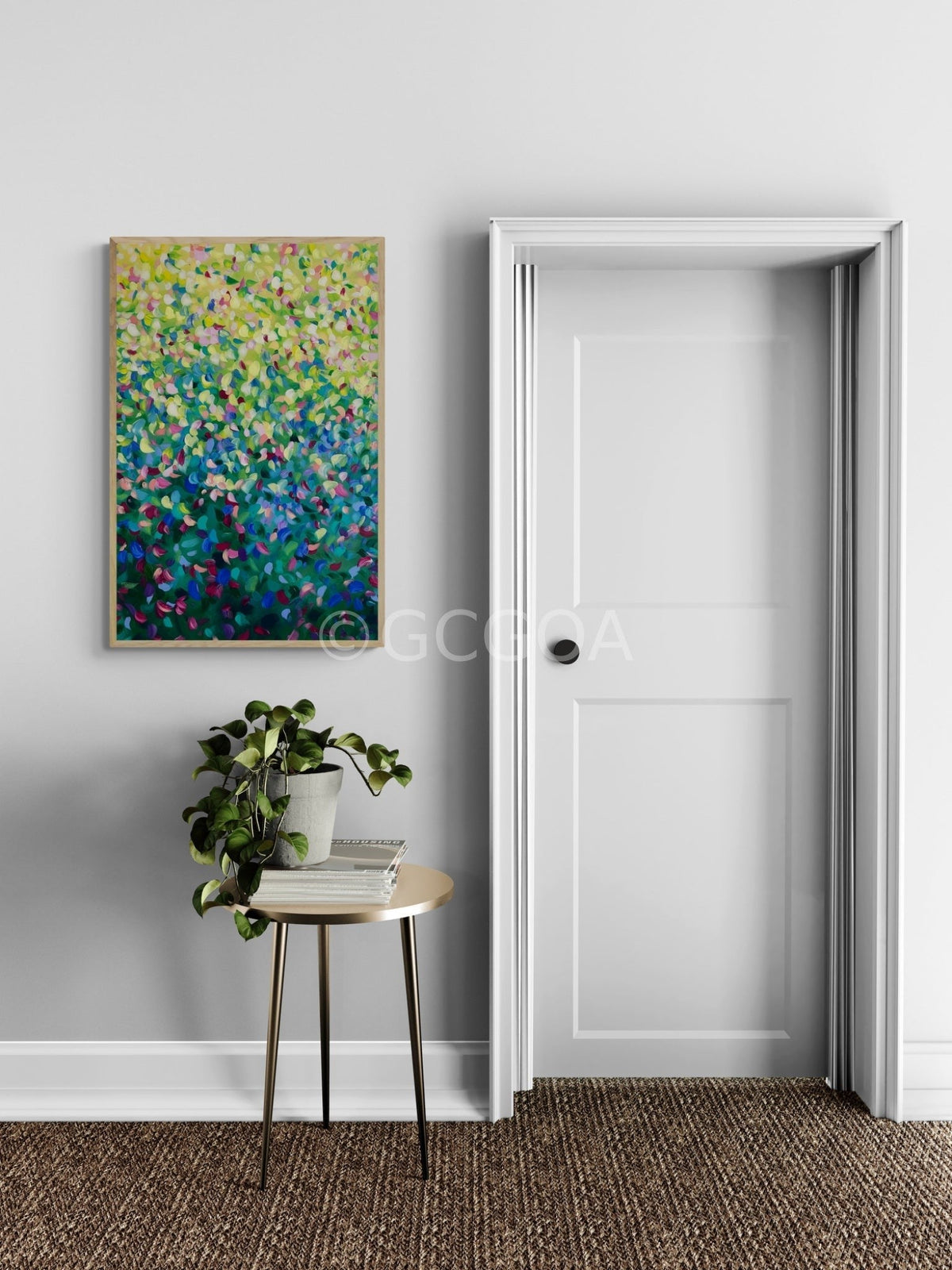 Petal Rain - Original Art - Gold Coast Gallery Of ArtKatherine Spiller