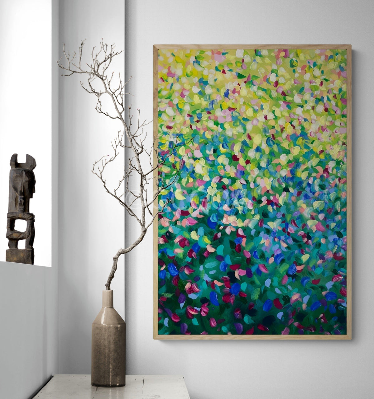 Petal Rain - Original Art - Gold Coast Gallery Of ArtKatherine Spiller