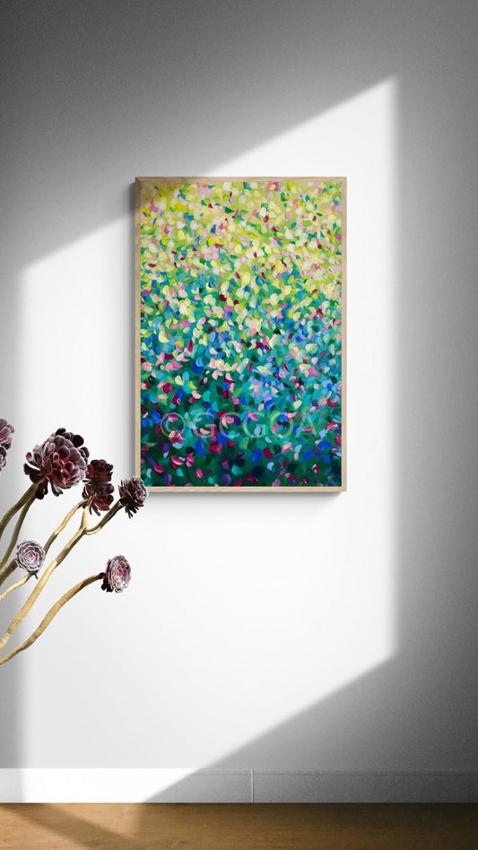 Petal Rain - Original Art - Gold Coast Gallery Of ArtKatherine Spiller