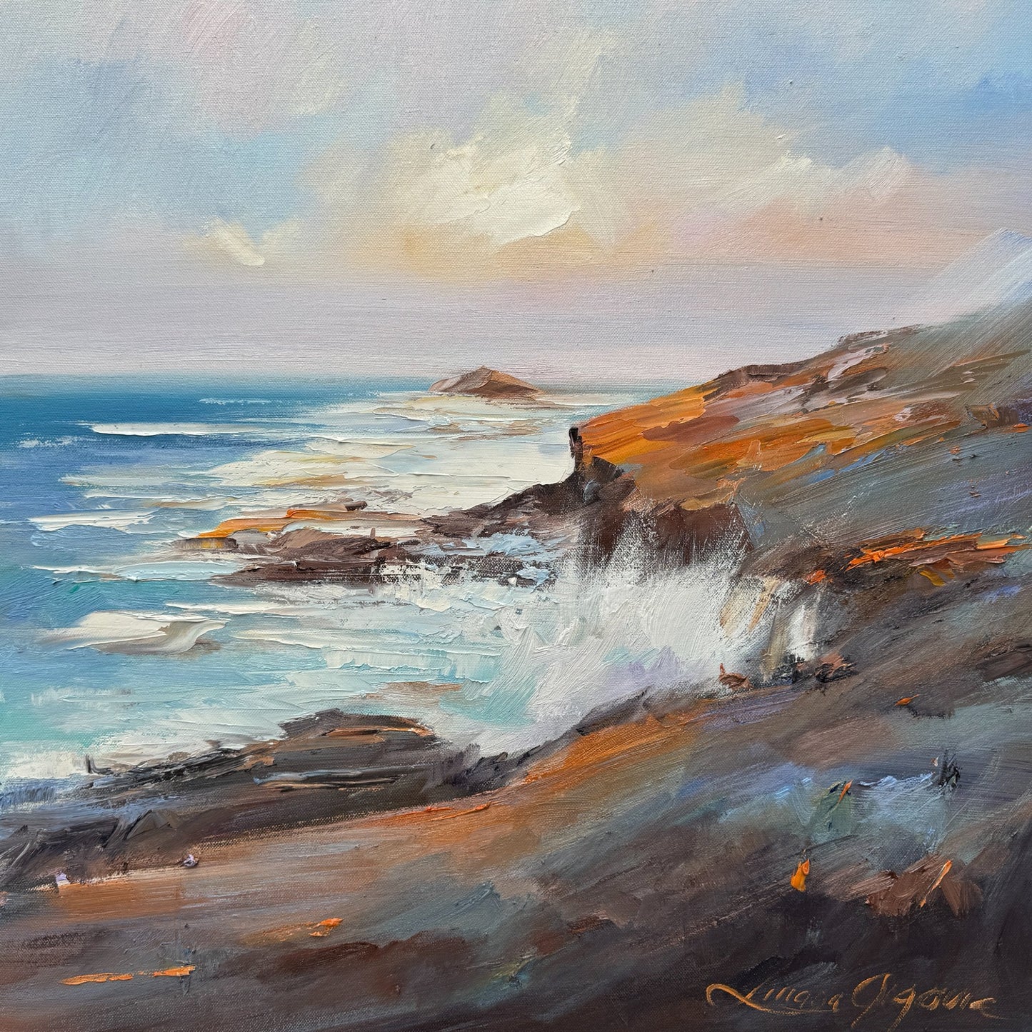 Phillip Island No 7 - Original Art - Gold Coast Gallery Of ArtLiliana Gigovic