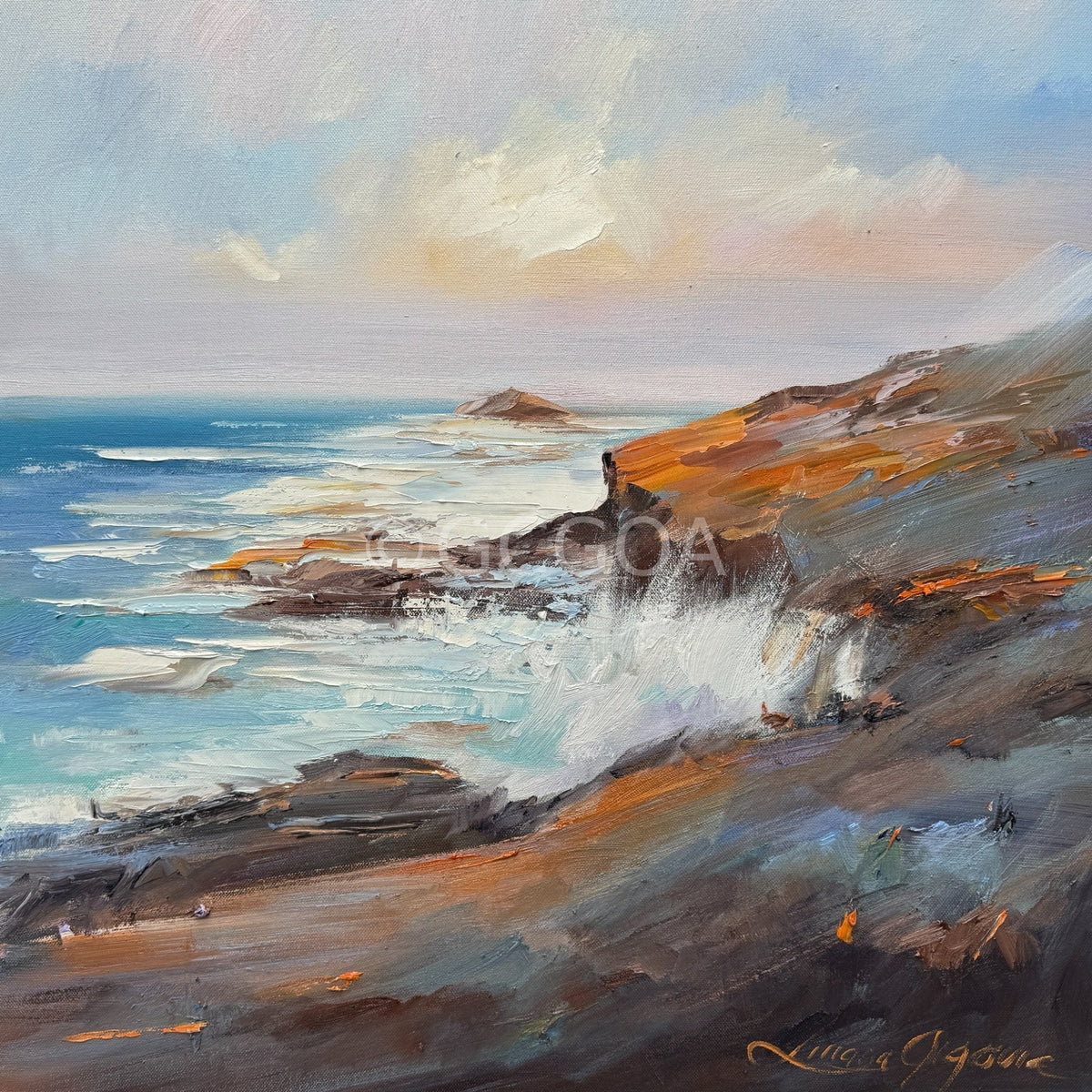 Phillip Island No 7 - Original Art - Gold Coast Gallery Of ArtLiliana Gigovic
