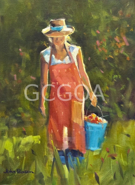 PICKING FRUIT - Gold Coast Gallery Of ArtJohn G Pearson