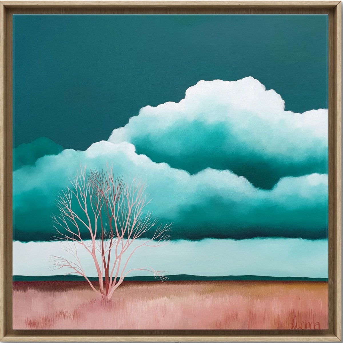 Pink Grasslands - Gold Coast Gallery Of ArtLucinda Leveille