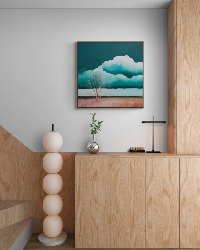 Pink Grasslands - Gold Coast Gallery Of ArtLucinda Leveille