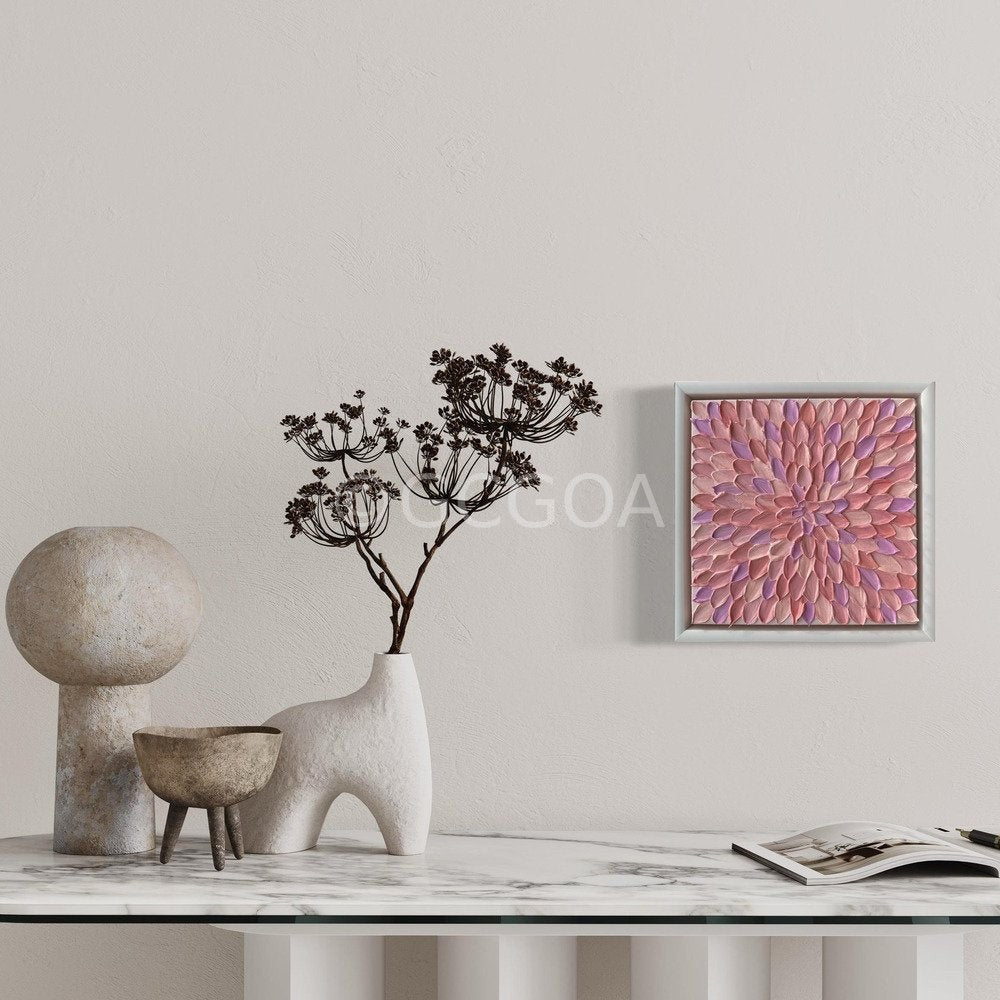 Pink Heartbeat - Original Art - Gold Coast Gallery Of ArtGuzaliya Xavier