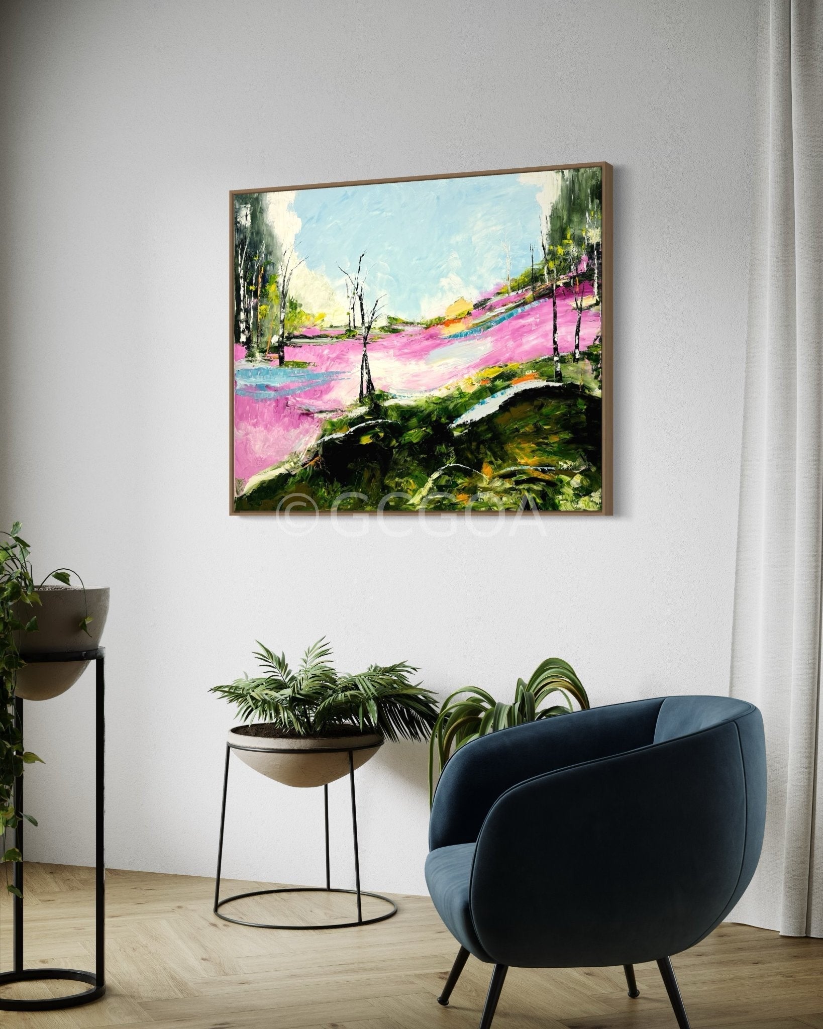 Pink Hues - Original Art - Gold Coast Gallery Of ArtAnjana Rai