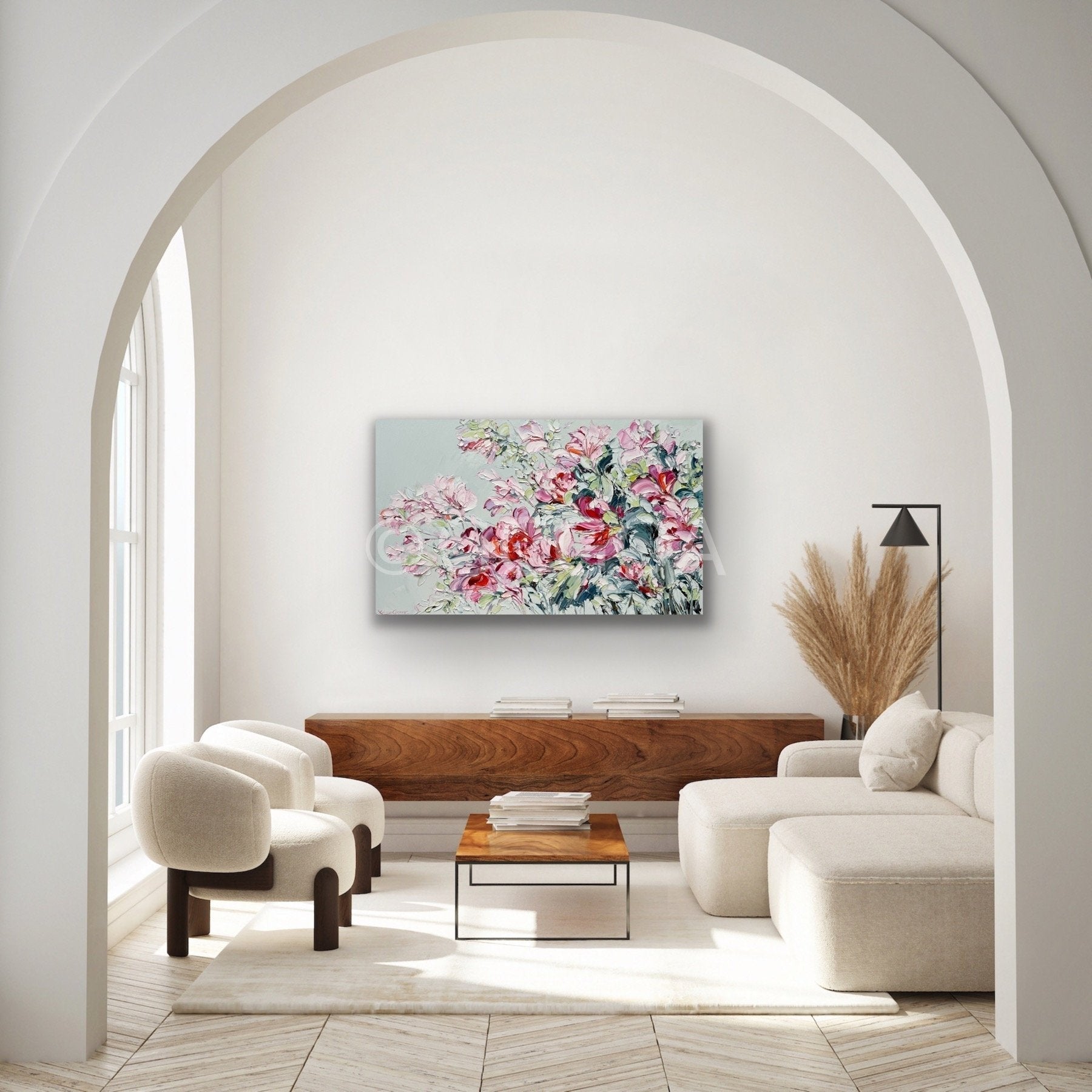 Pink magnolia No 5 - Gold Coast Gallery Of ArtLiliana Gigovic