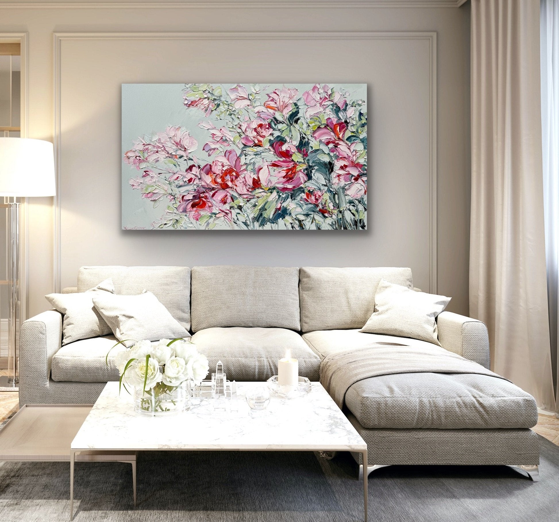 Pink magnolia No 5 - Gold Coast Gallery Of ArtLiliana Gigovic