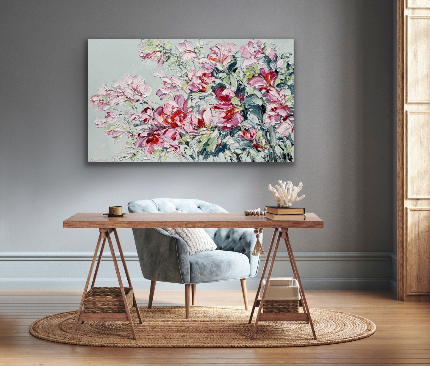 Pink magnolia No 5 - Gold Coast Gallery Of ArtLiliana Gigovic