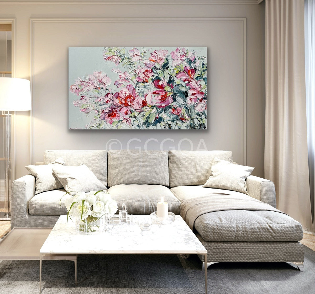 Pink magnolia No 5 - Gold Coast Gallery Of ArtLiliana Gigovic