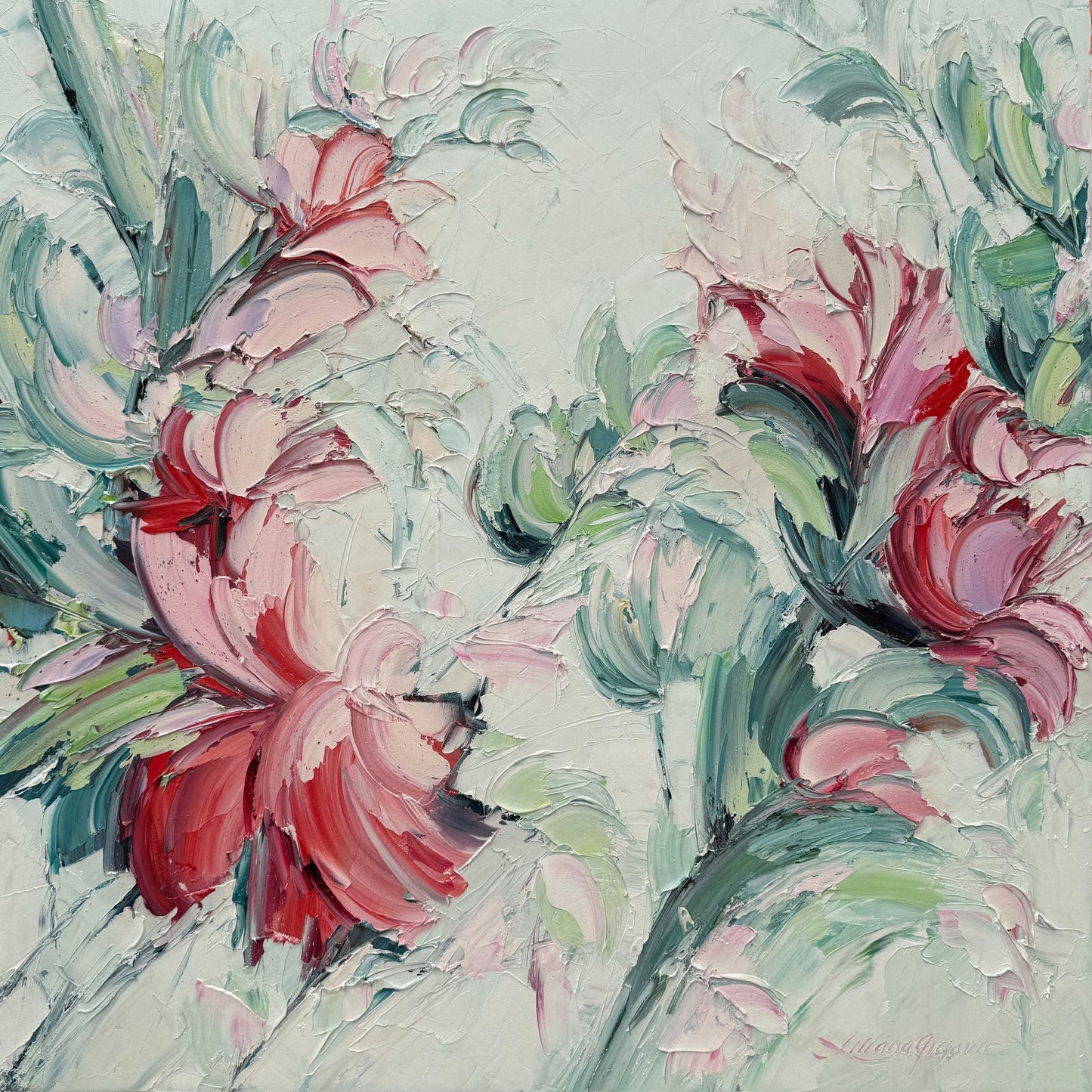 Pink magnolia No 8 - Gold Coast Gallery Of ArtLiliana Gigovic