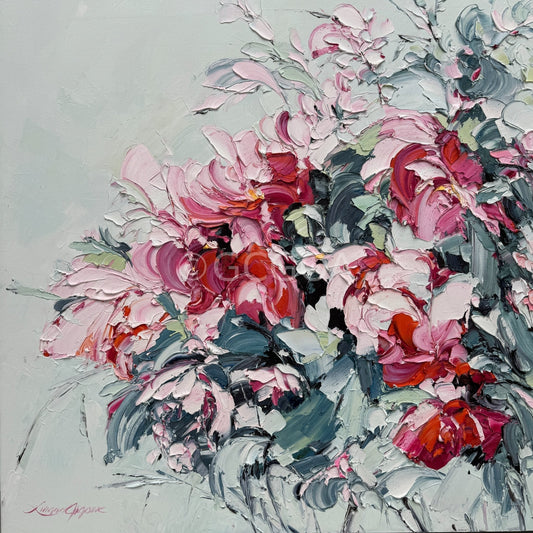 Pink Magnolia - Original Art - Gold Coast Gallery Of ArtLiliana Gigovic