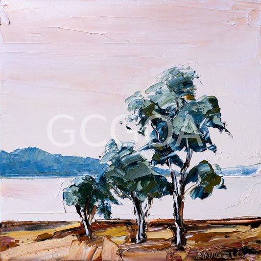 Pink Skies - Gold Coast Gallery Of ArtAngela Hawkey