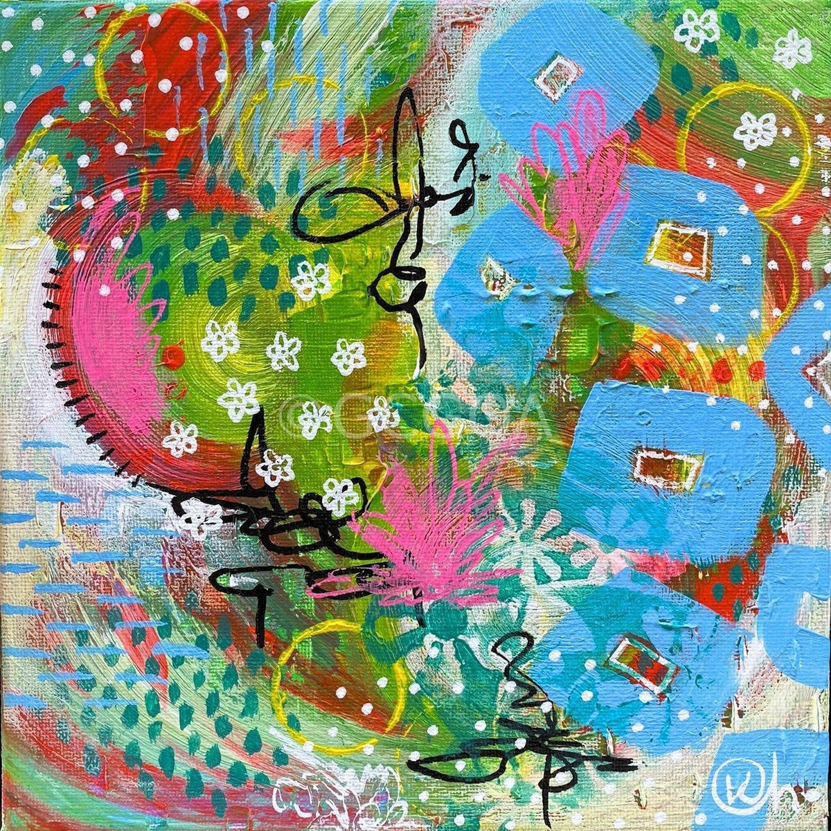 Playtime in the Spring - Gold Coast Gallery Of ArtKat Handley
