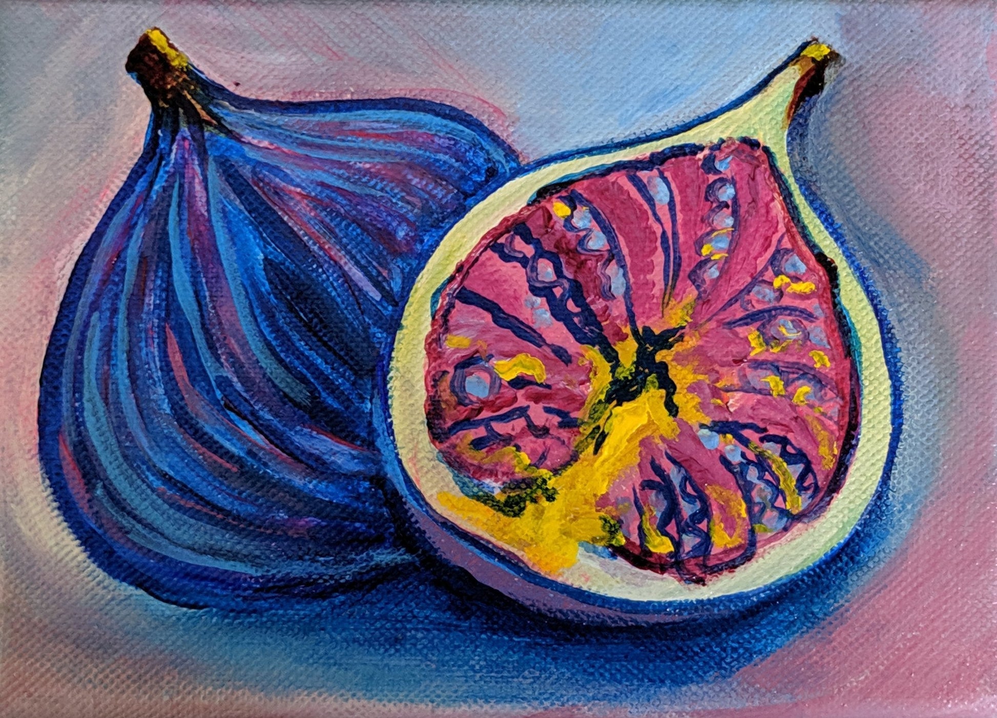 Polyptych of fruit - set of four - Gold Coast Gallery Of ArtYvonne Wells