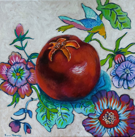 Pomegranate - Original Art - Gold Coast Gallery Of ArtFiona Thorning