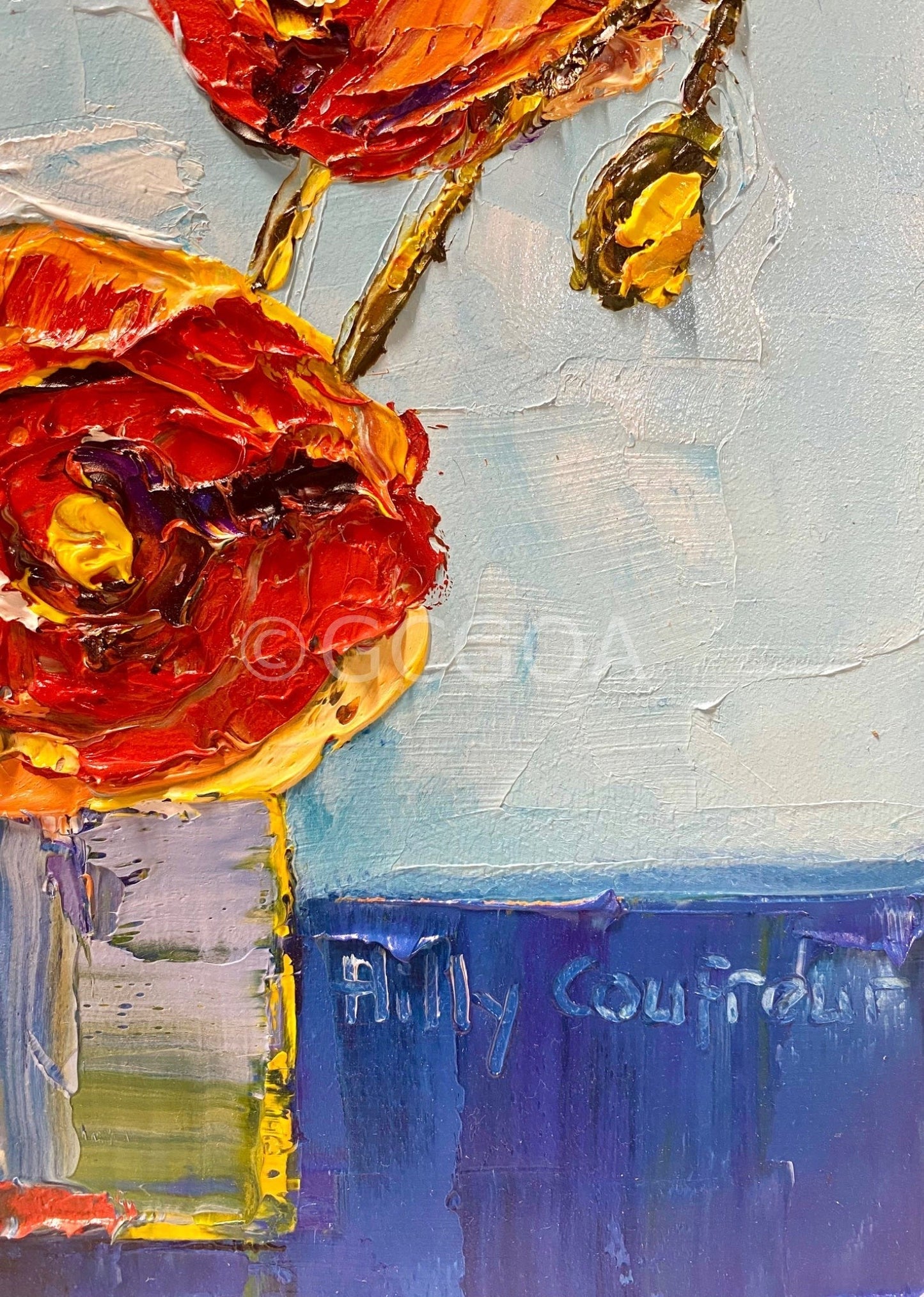 Poppies 3 - Gold Coast Gallery Of ArtHilly Coufreur