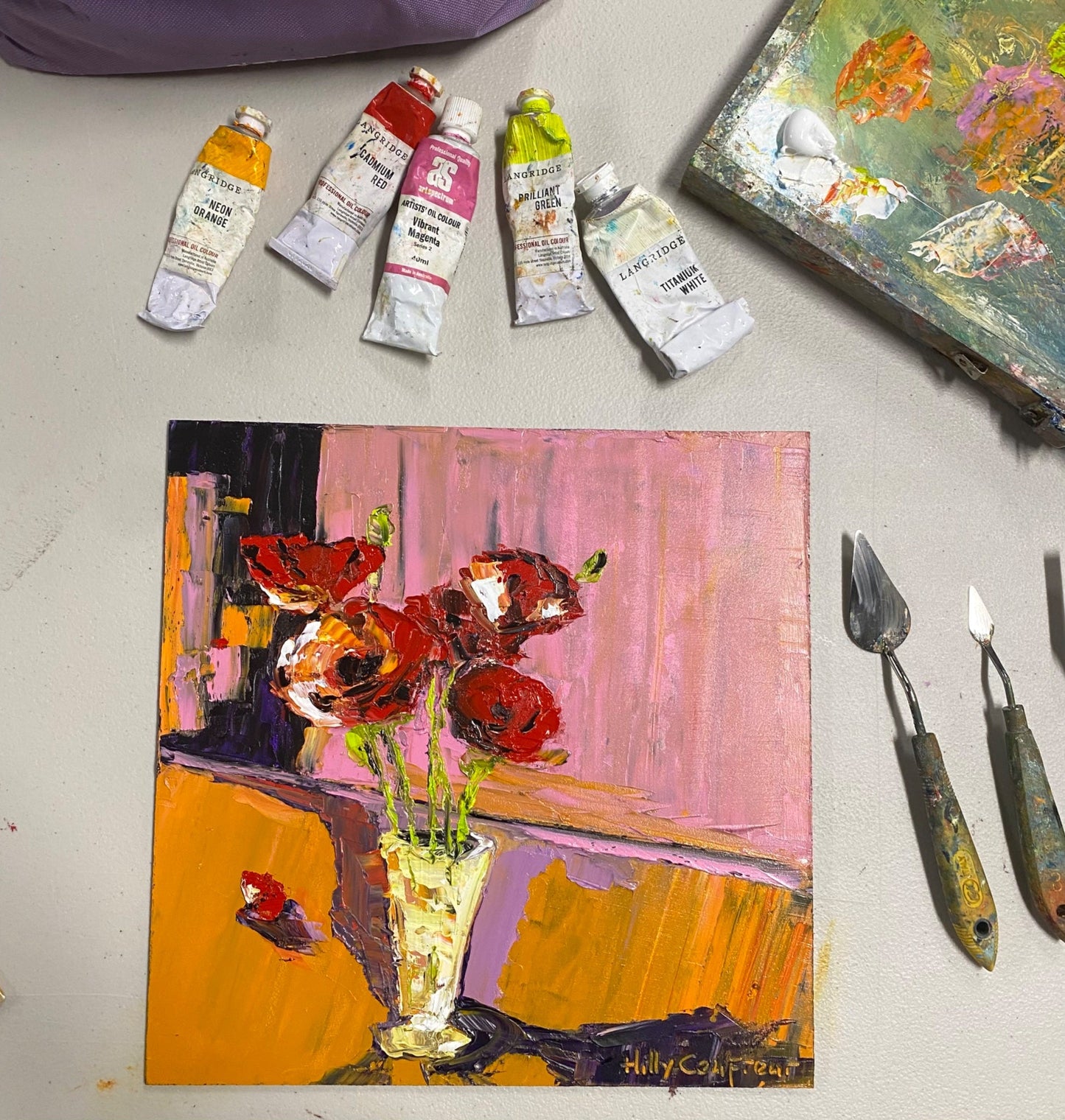 Poppies - Gold Coast Gallery Of ArtHilly Coufreur