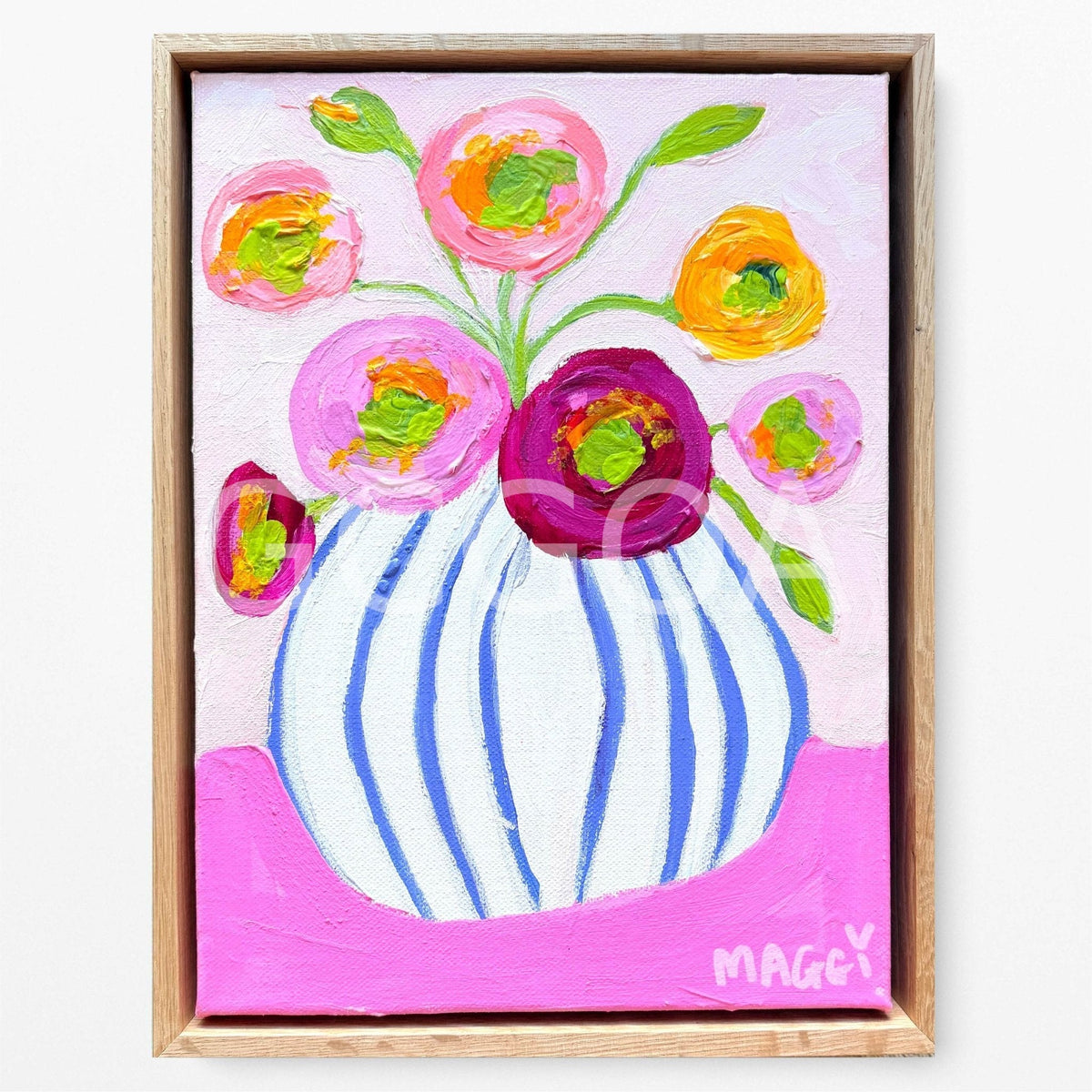 Poppies On Pink - Gold Coast Gallery Of ArtMaggi Mcdonald