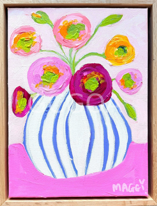 Poppies On Pink - Gold Coast Gallery Of ArtMaggi Mcdonald