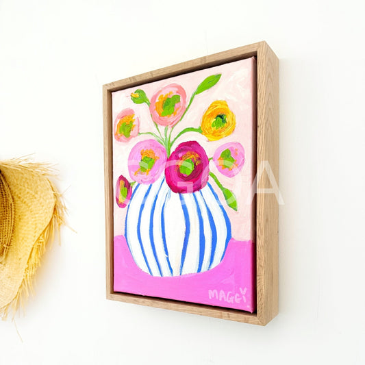 Poppies On Pink - Gold Coast Gallery Of ArtMaggi Mcdonald
