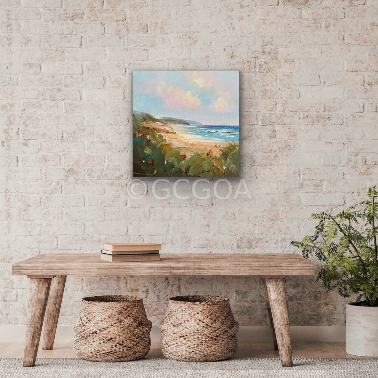 Portsea - The Back Beach No 39 - Original Art - Gold Coast Gallery Of ArtLiliana Gigovic
