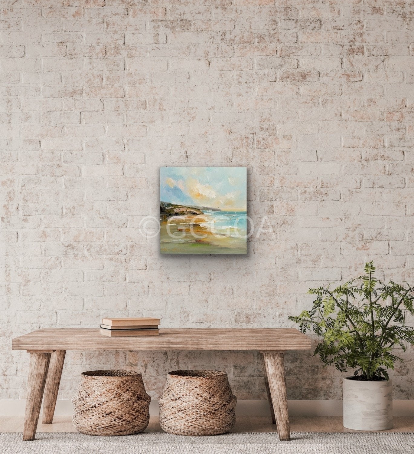 Portsea - The Back Beach No 42 - Original Art - Gold Coast Gallery Of ArtLiliana Gigovic