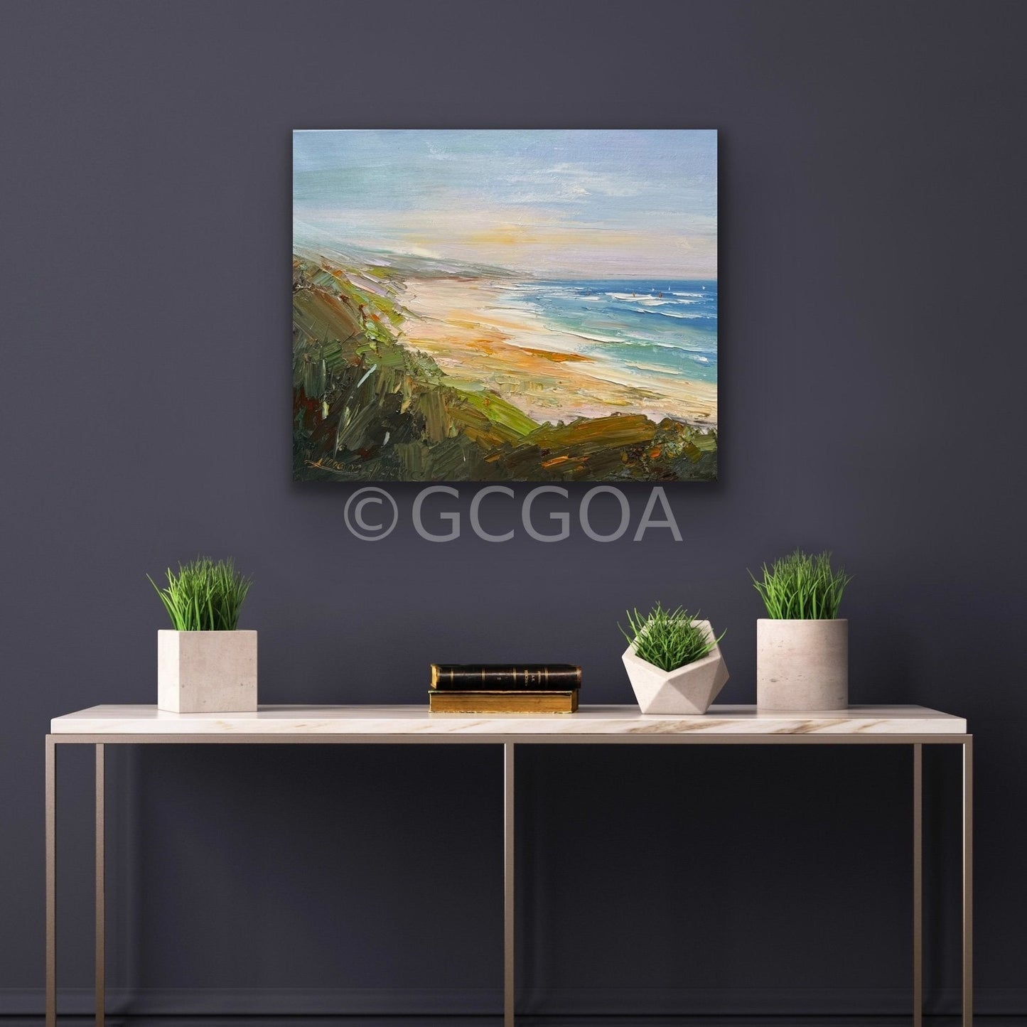Portsea - The Back Beach No 44 - Original Art - Gold Coast Gallery Of ArtLiliana Gigovic
