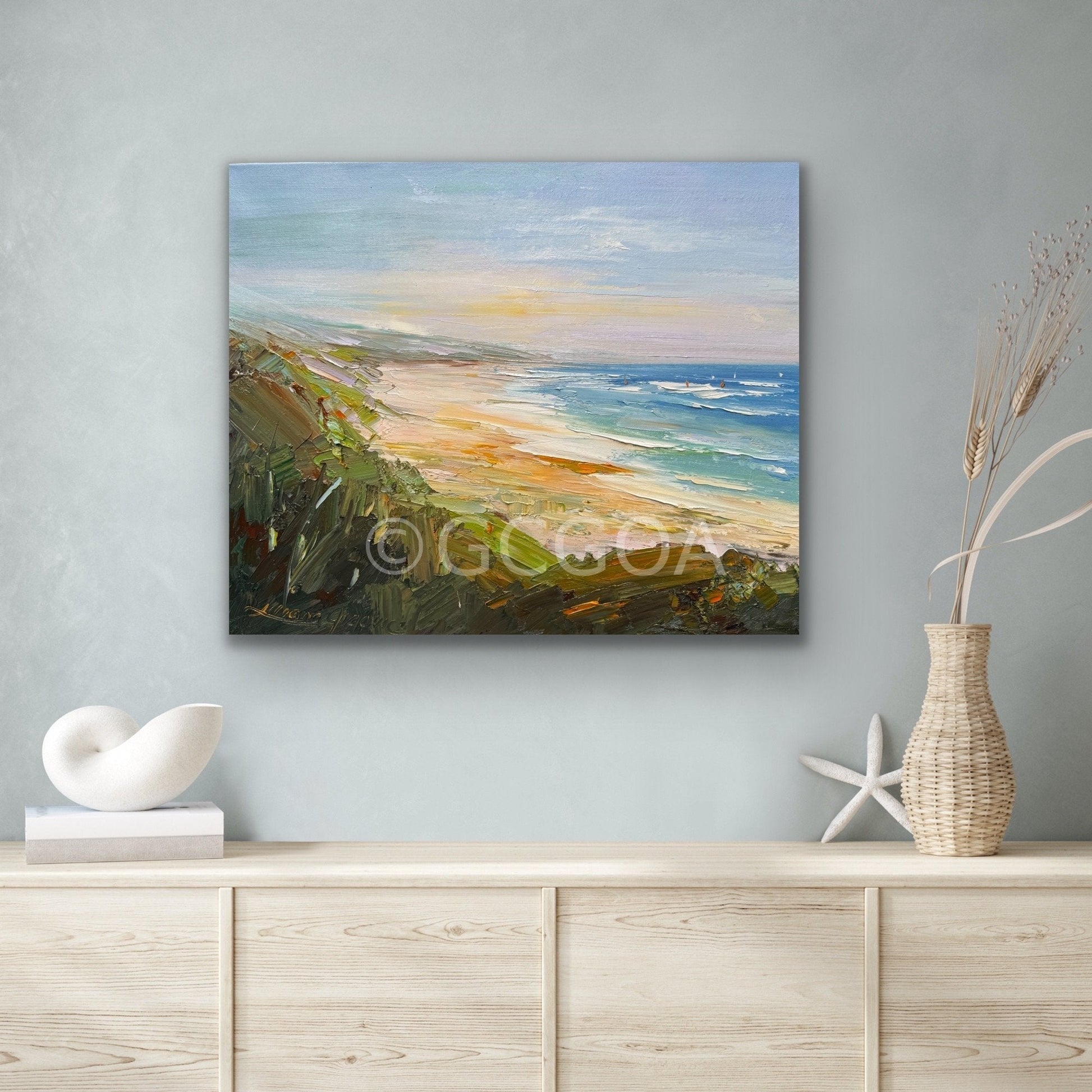 Portsea - The Back Beach No 44 - Original Art - Gold Coast Gallery Of ArtLiliana Gigovic