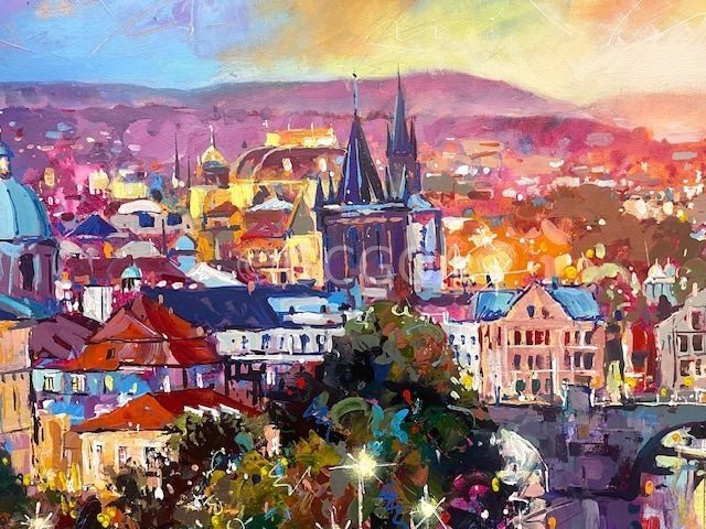 Prague City - Original Art - Gold Coast Gallery Of ArtJos Coufreur