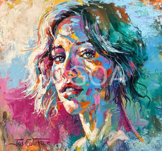 Presence - Soft Intensity - Gold Coast Gallery Of Artjos coufreur