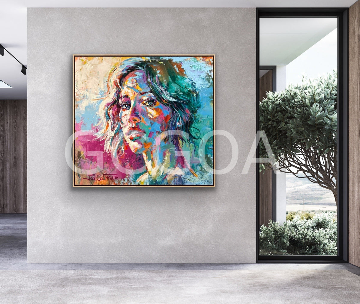 Presence - Soft Intensity - Gold Coast Gallery Of Artjos coufreur