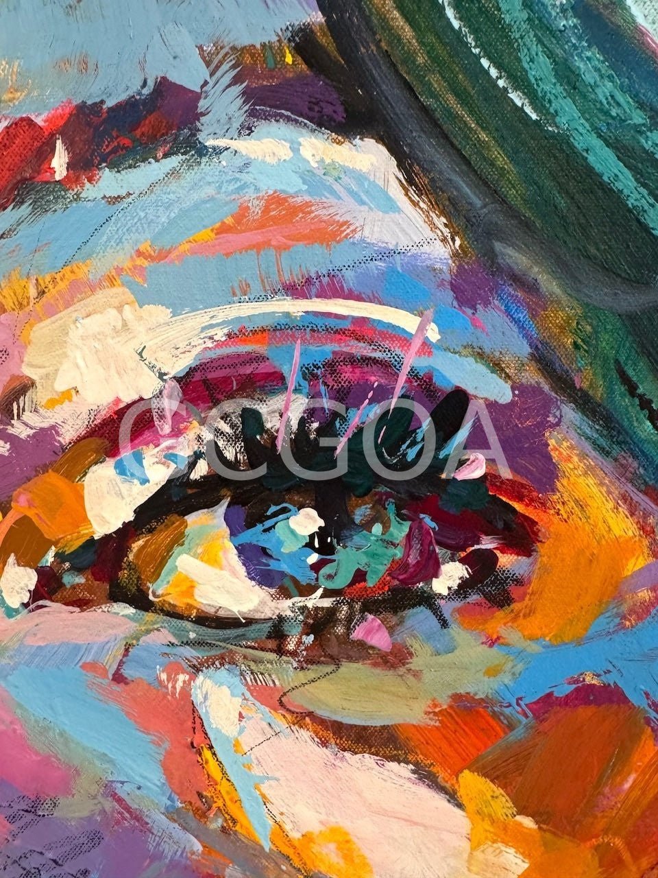 Presence - Soft Intensity - Gold Coast Gallery Of Artjos coufreur