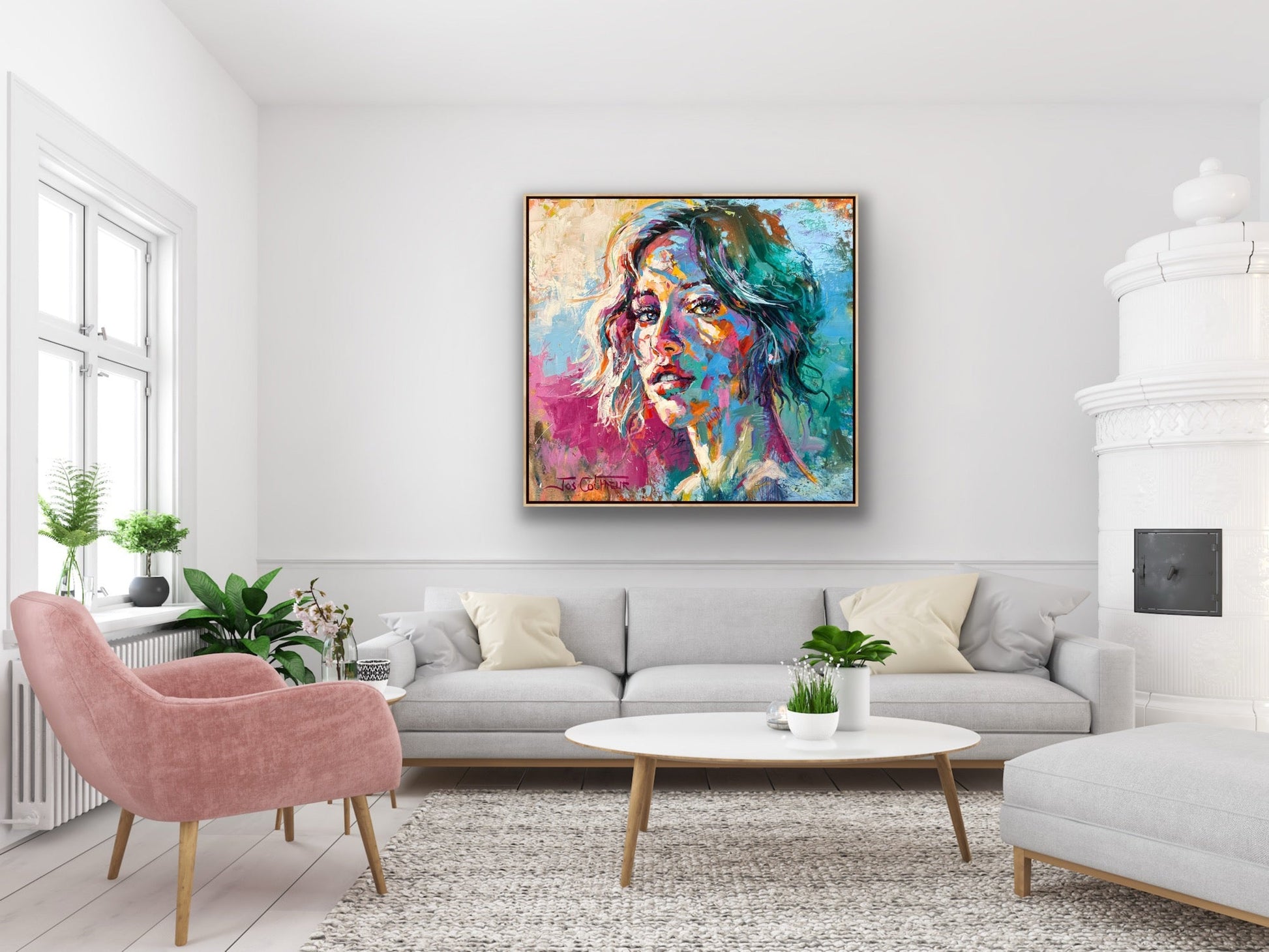 Presence - Soft Intensity - Gold Coast Gallery Of ArtJos Coufreur