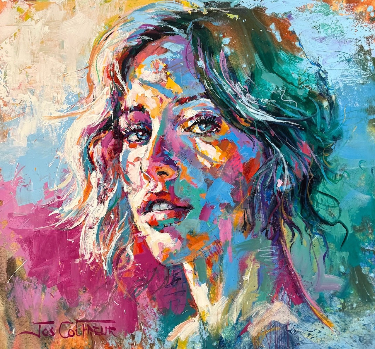 Presence - Soft Intensity - Gold Coast Gallery Of ArtJos Coufreur