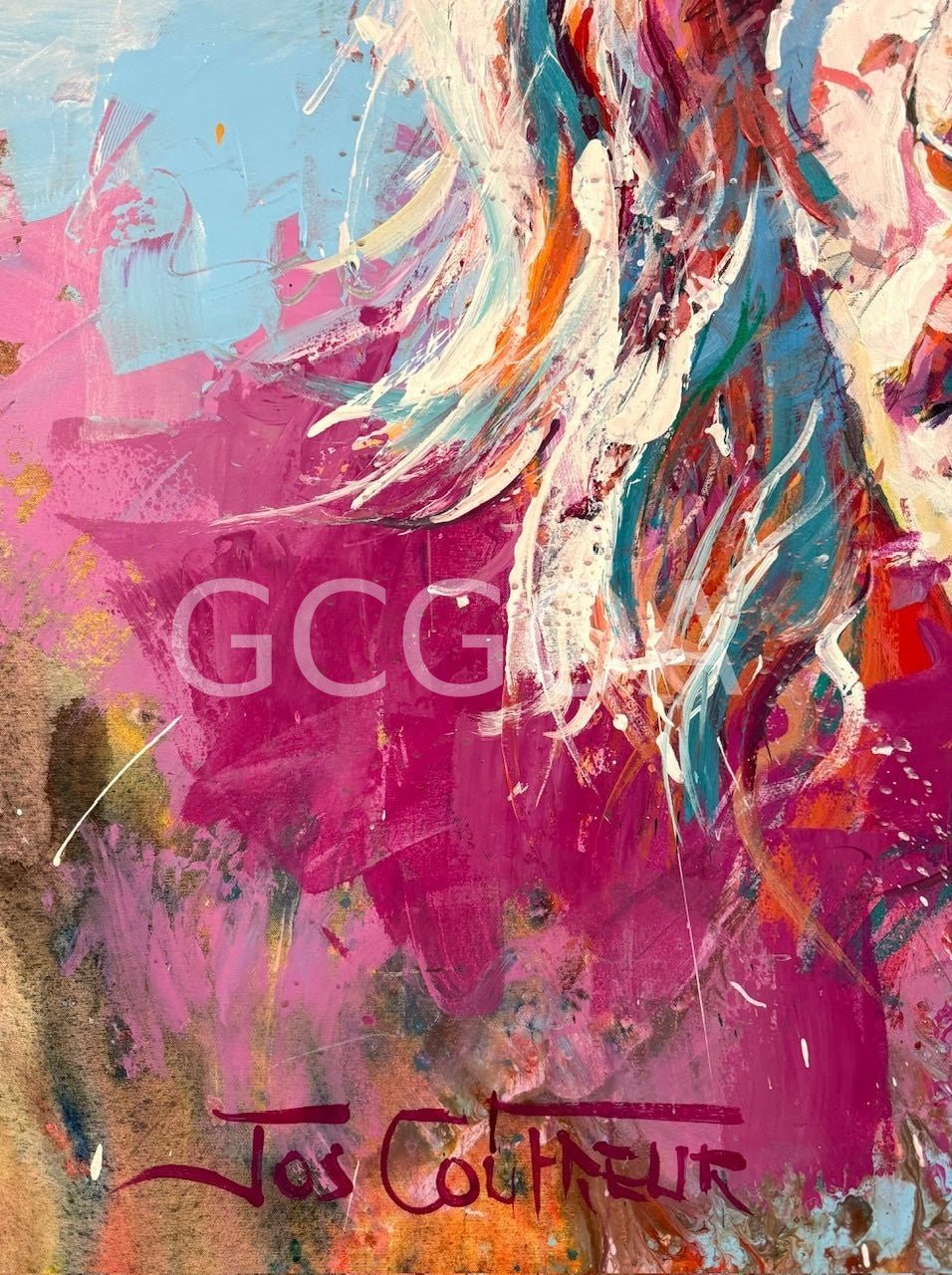 Presence - Soft Intensity - Gold Coast Gallery Of Artjos coufreur