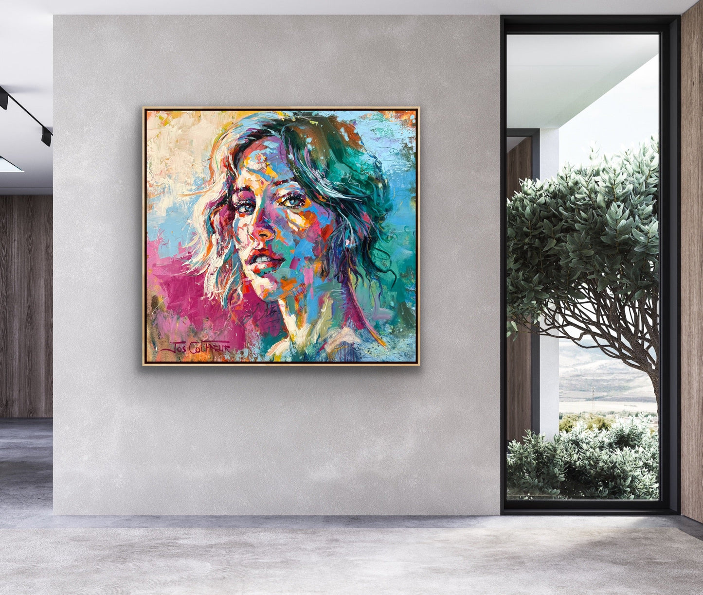 Presence - Soft Intensity - Gold Coast Gallery Of ArtJos Coufreur