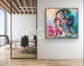 Presence - Soft Intensity - Gold Coast Gallery Of Artjos coufreur