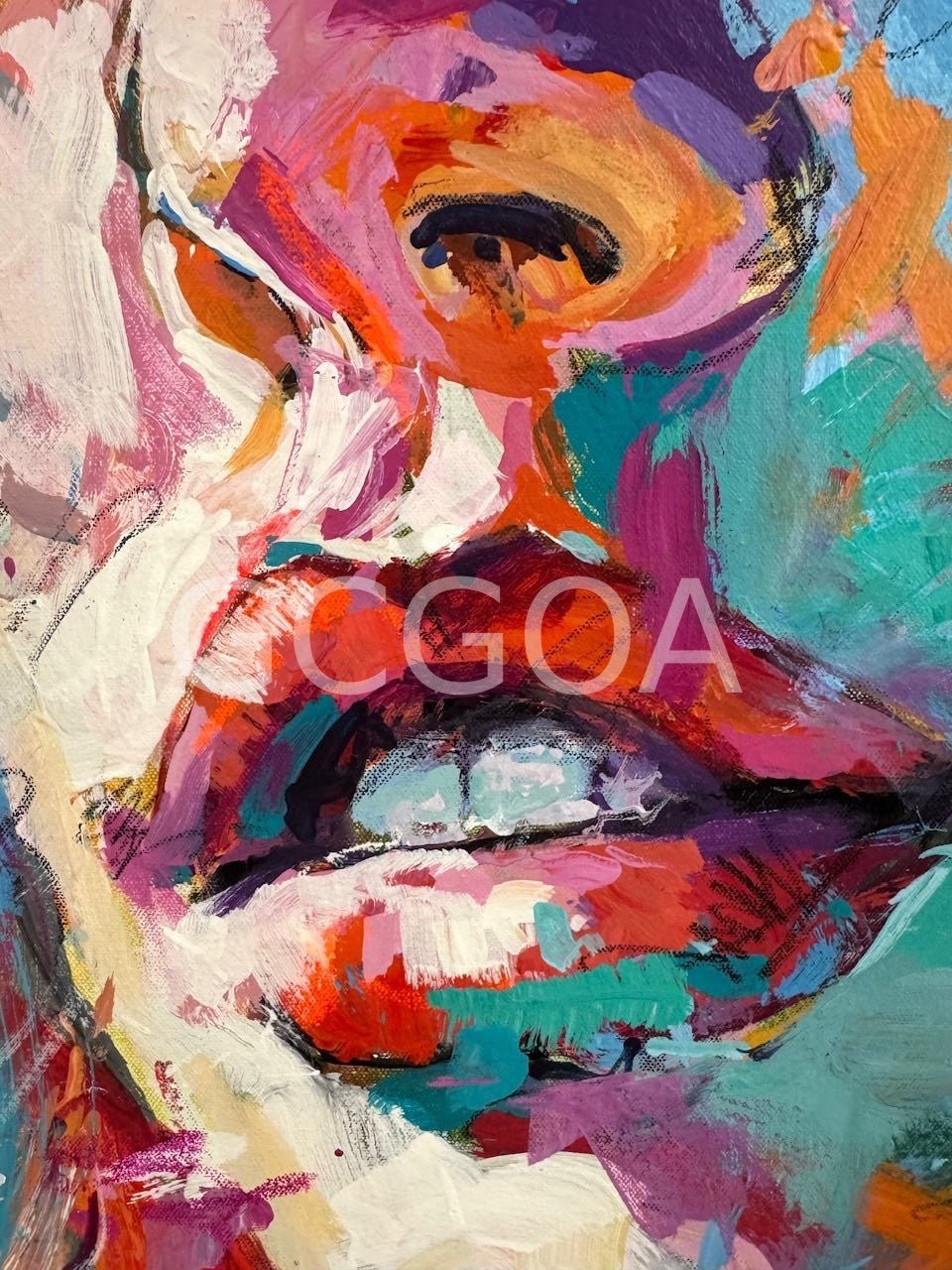 Presence - Soft Intensity - Gold Coast Gallery Of Artjos coufreur