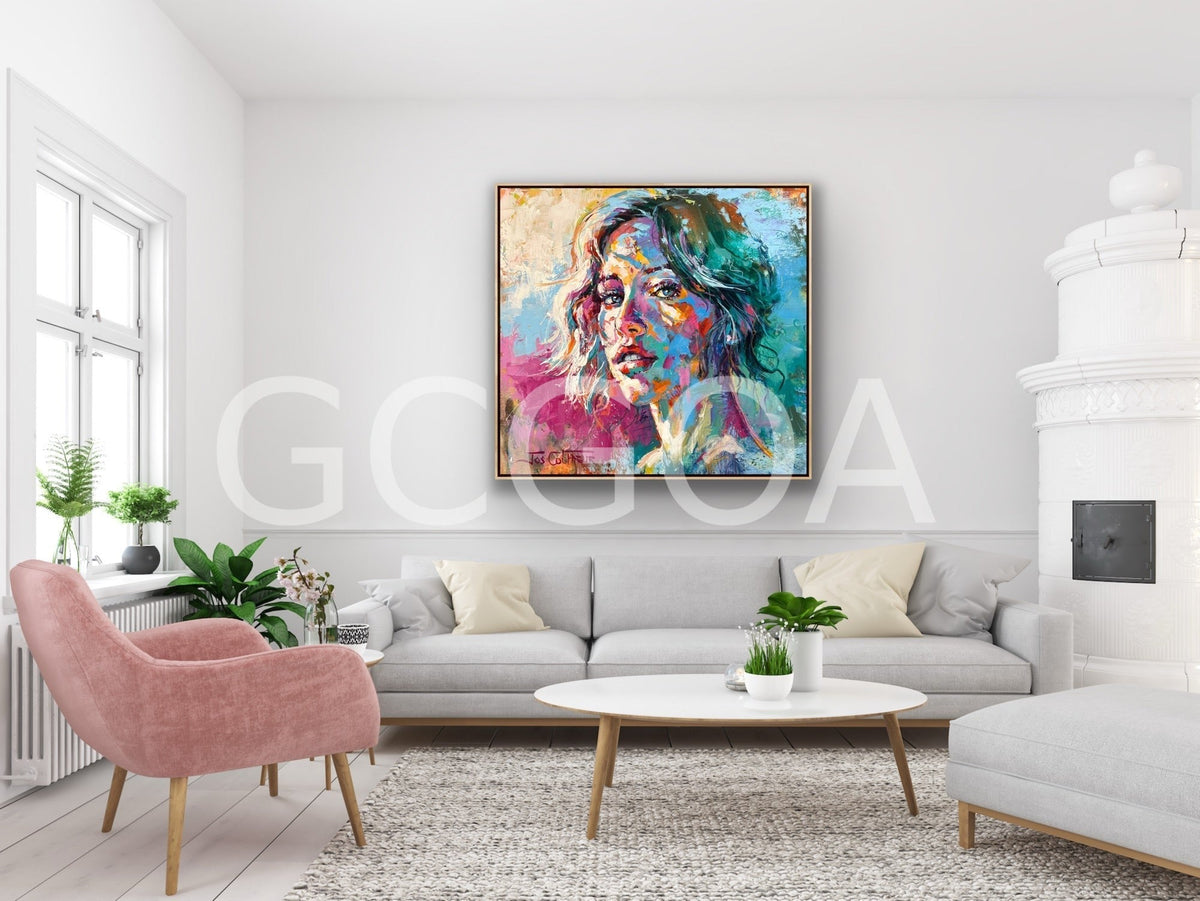 Presence - Soft Intensity - Gold Coast Gallery Of Artjos coufreur