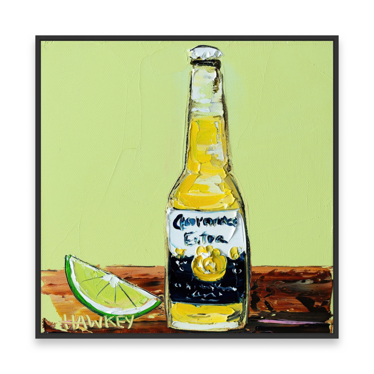 Beer And Lime - Fine Art Print