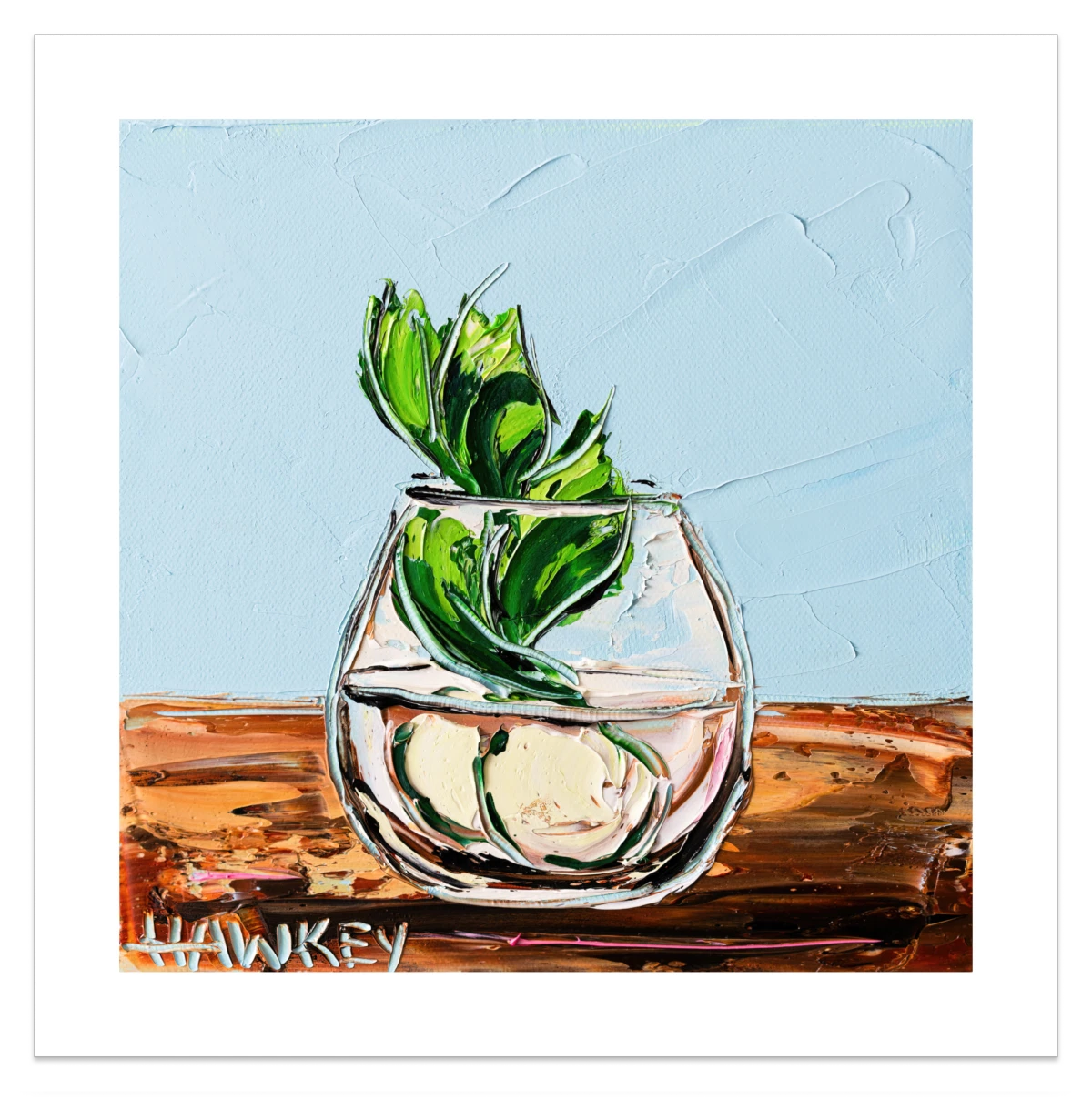 Gin And Tonic With Mint And Cucumber 2 - Fine Art Print