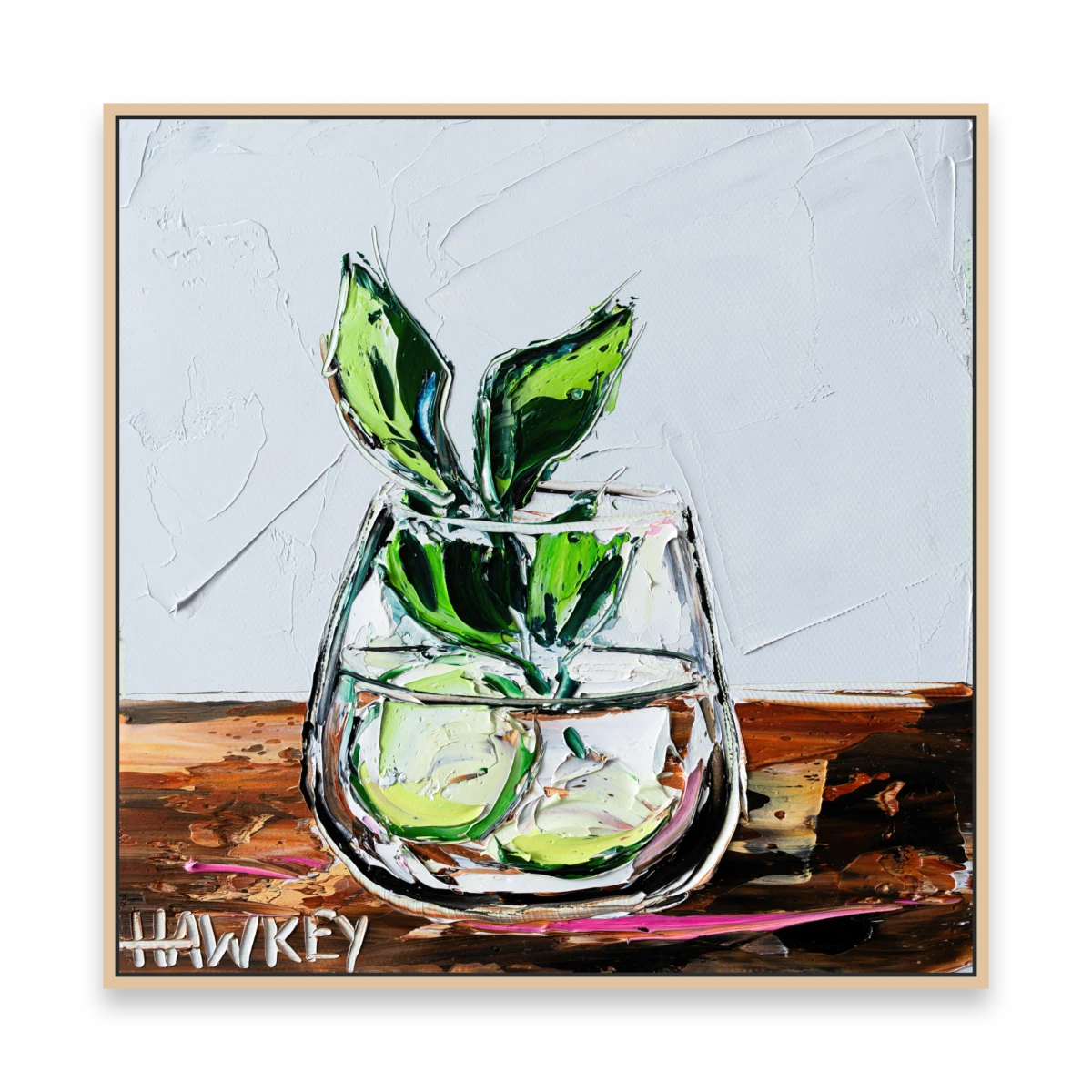 Gin And Tonic With Mint And Cucumber 3 - Fine Art Print